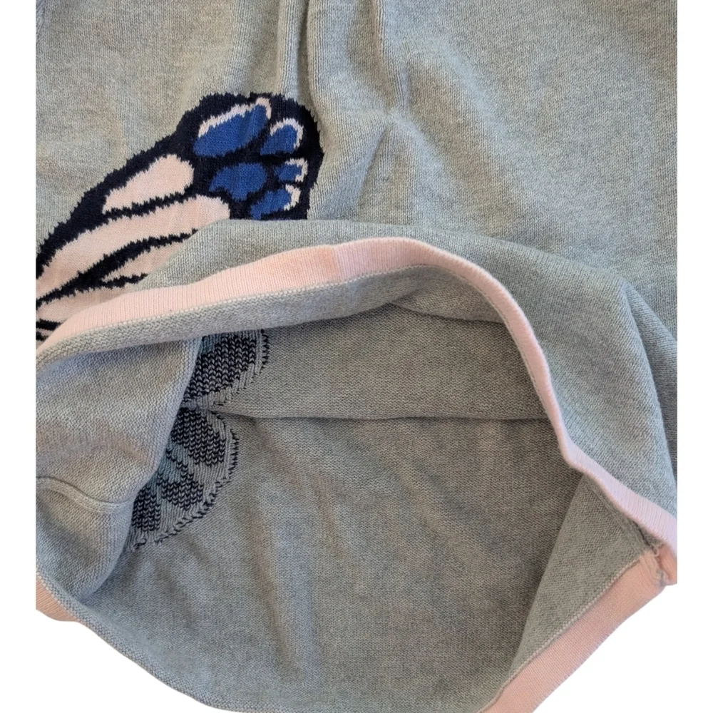 Gymboree Girls Gray Knit Dress with Butterfly Detail Size 5T